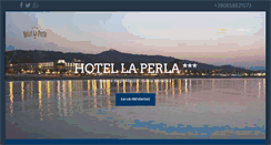 Desktop Screenshot of hotellaperlaroseto.it
